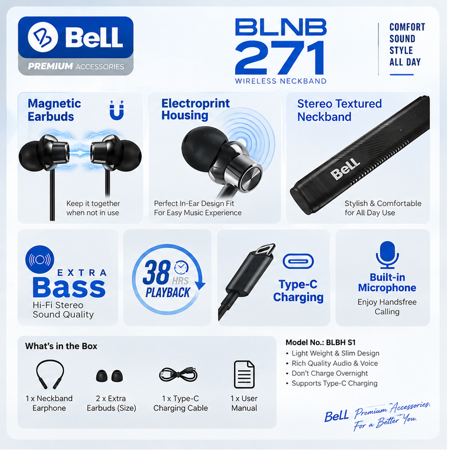 Bell BLNB 271 Wireless Neckband