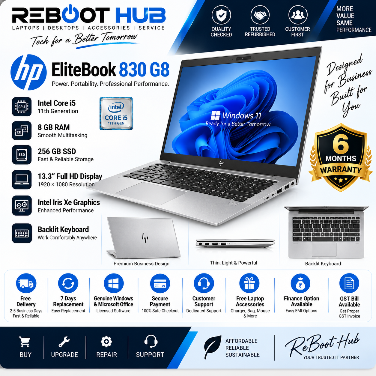 HP EliteBook 830 G8 i5 11th